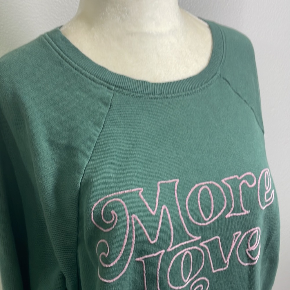 Anthropologie Back When Green Sweater - Picture 11 of 17